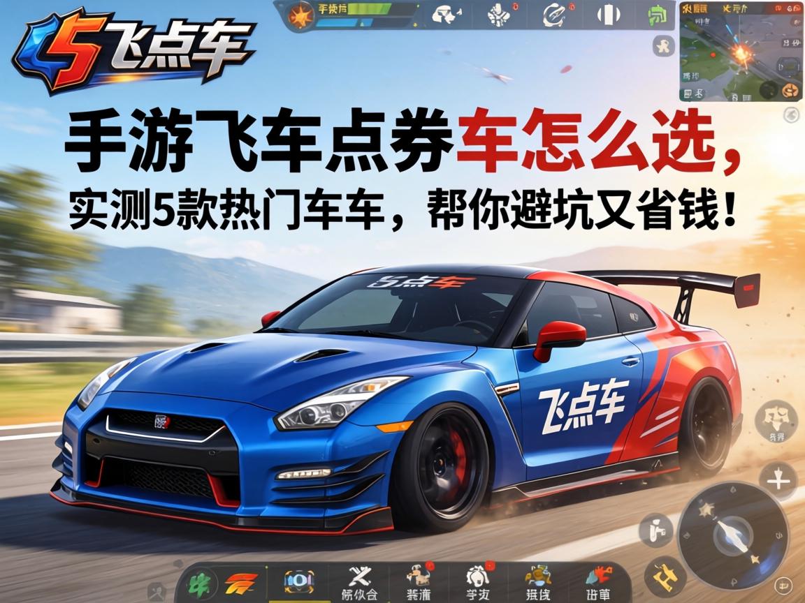 手游飞车点券车怎么选？实测5款热门车型，帮你避坑又省钱！