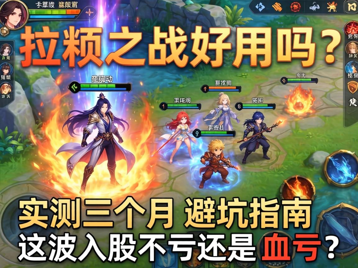 绚烂之战好用吗？实测三个月的避坑指南，这波入股不亏还是血亏？