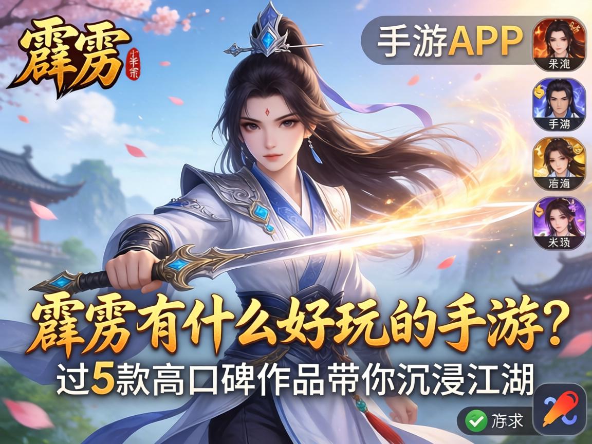 这5款高口碑作品带你沉浸江湖