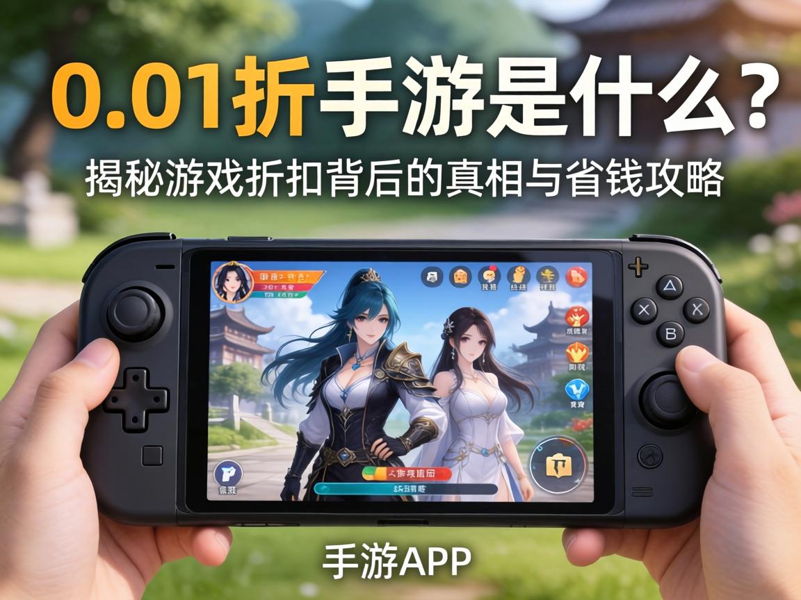 0.01折手游是什么？揭秘游戏折扣背后的真相与省钱攻略