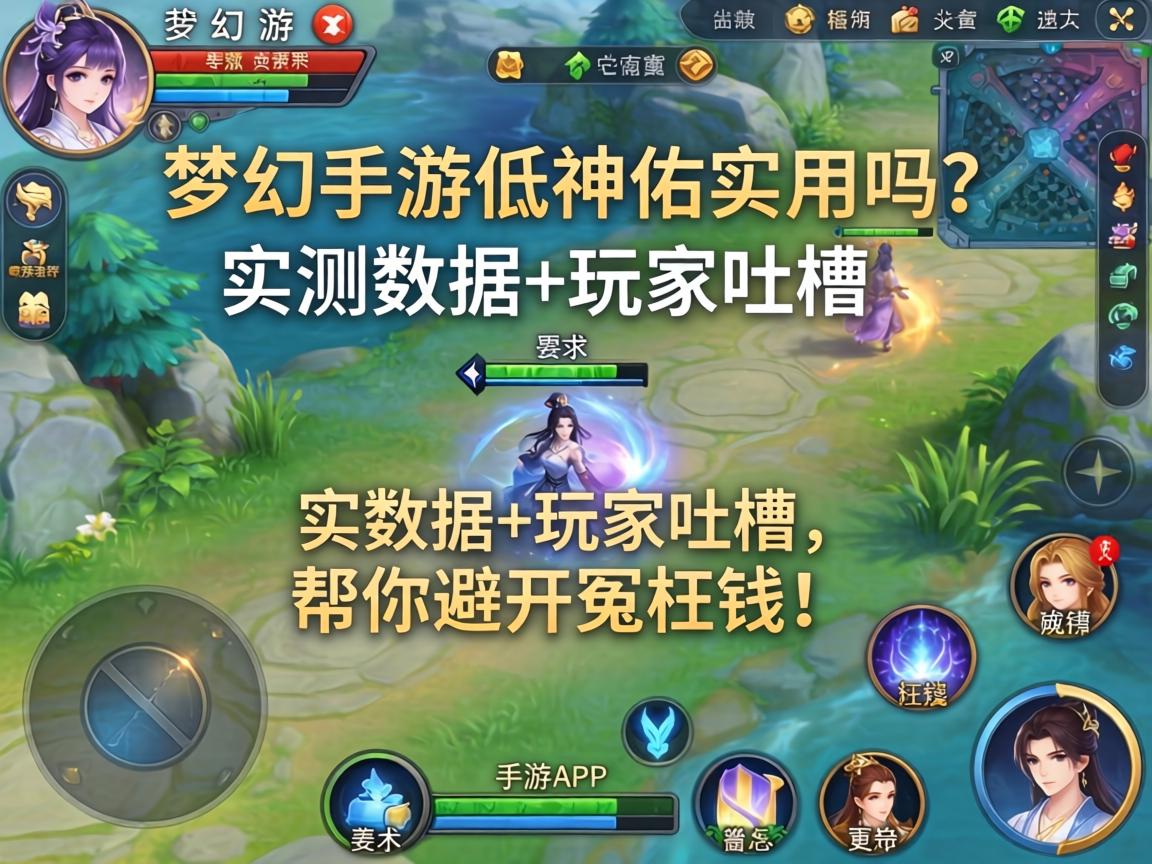 梦幻手游低神佑实用吗