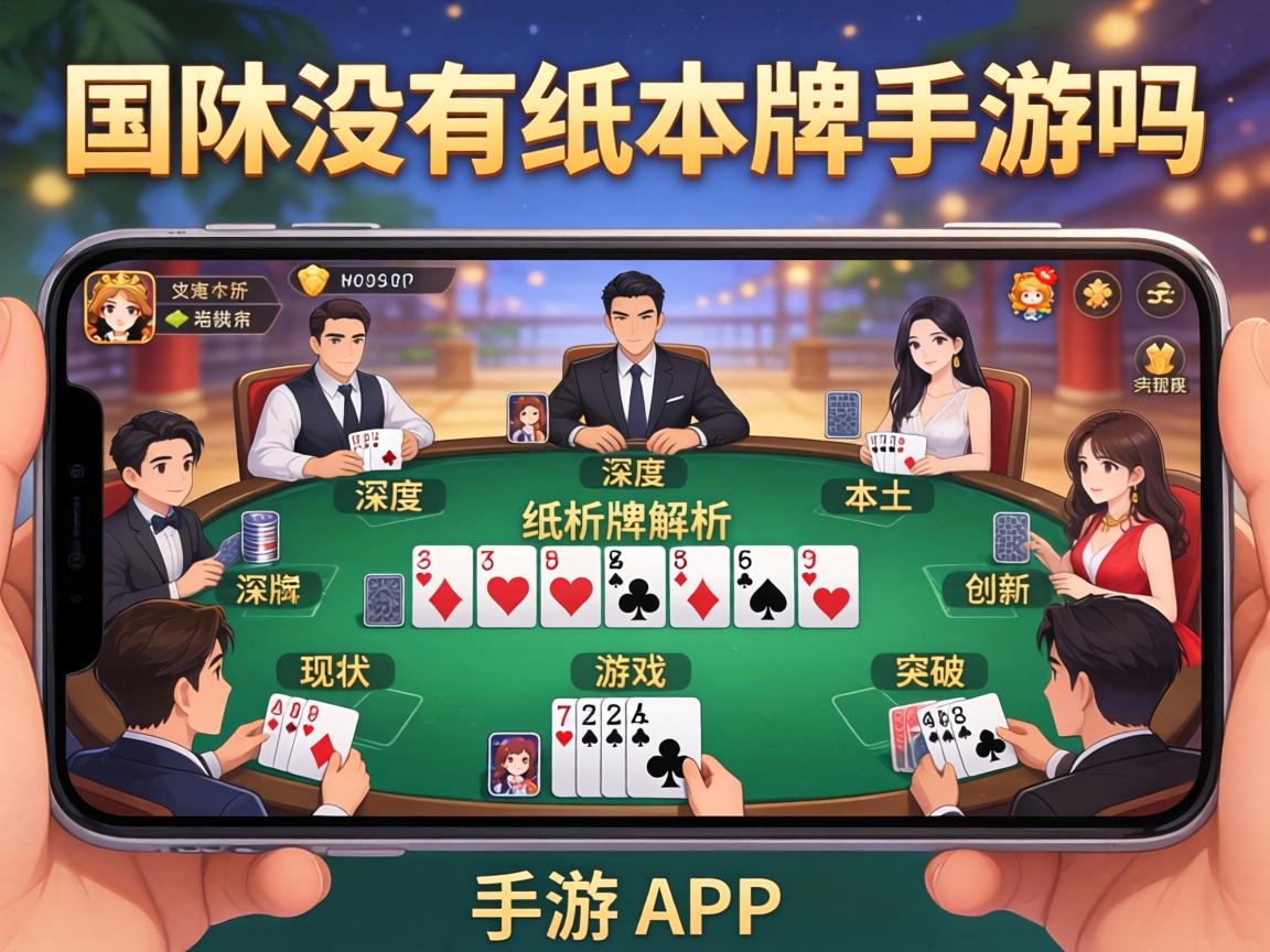 深度解析本土纸牌游戏的现状与创新突破