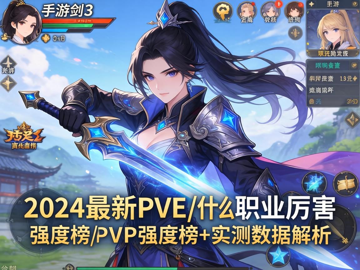 手游剑3什么职业厉害