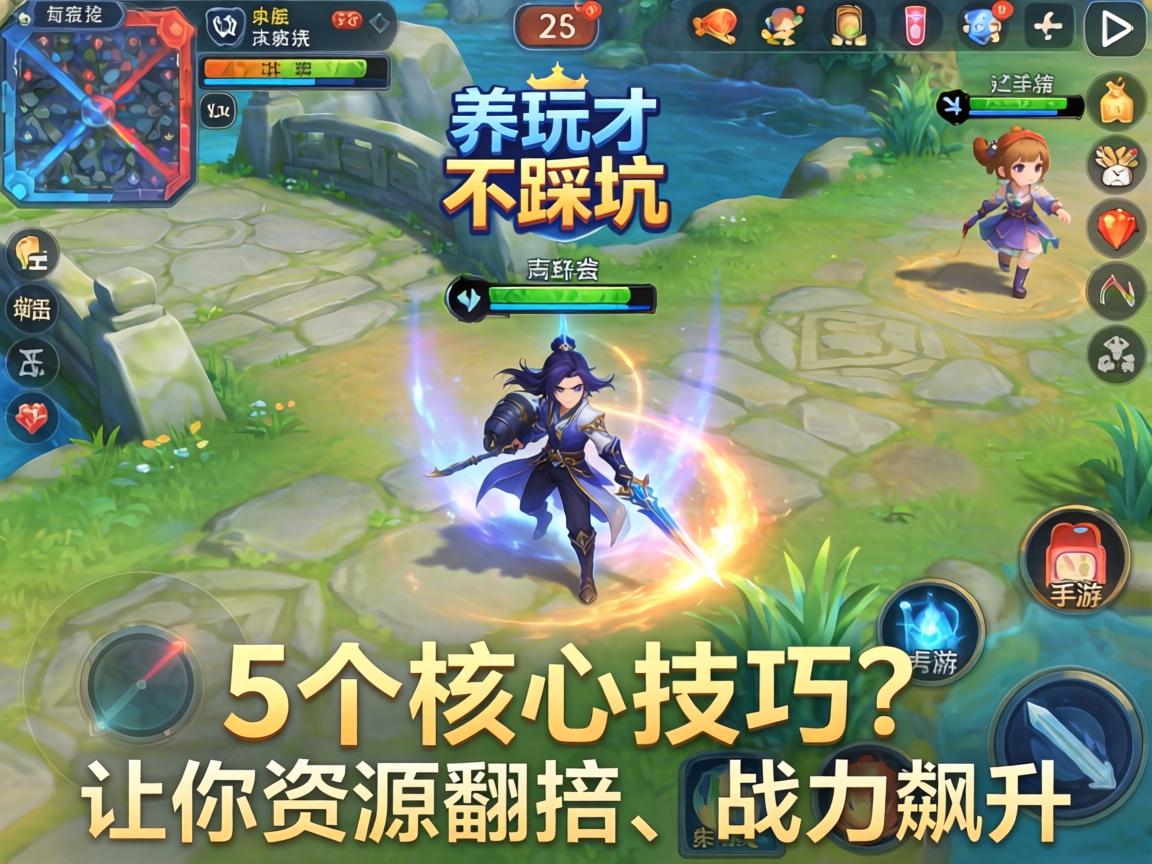 手游养成类游戏怎么玩才不踩坑