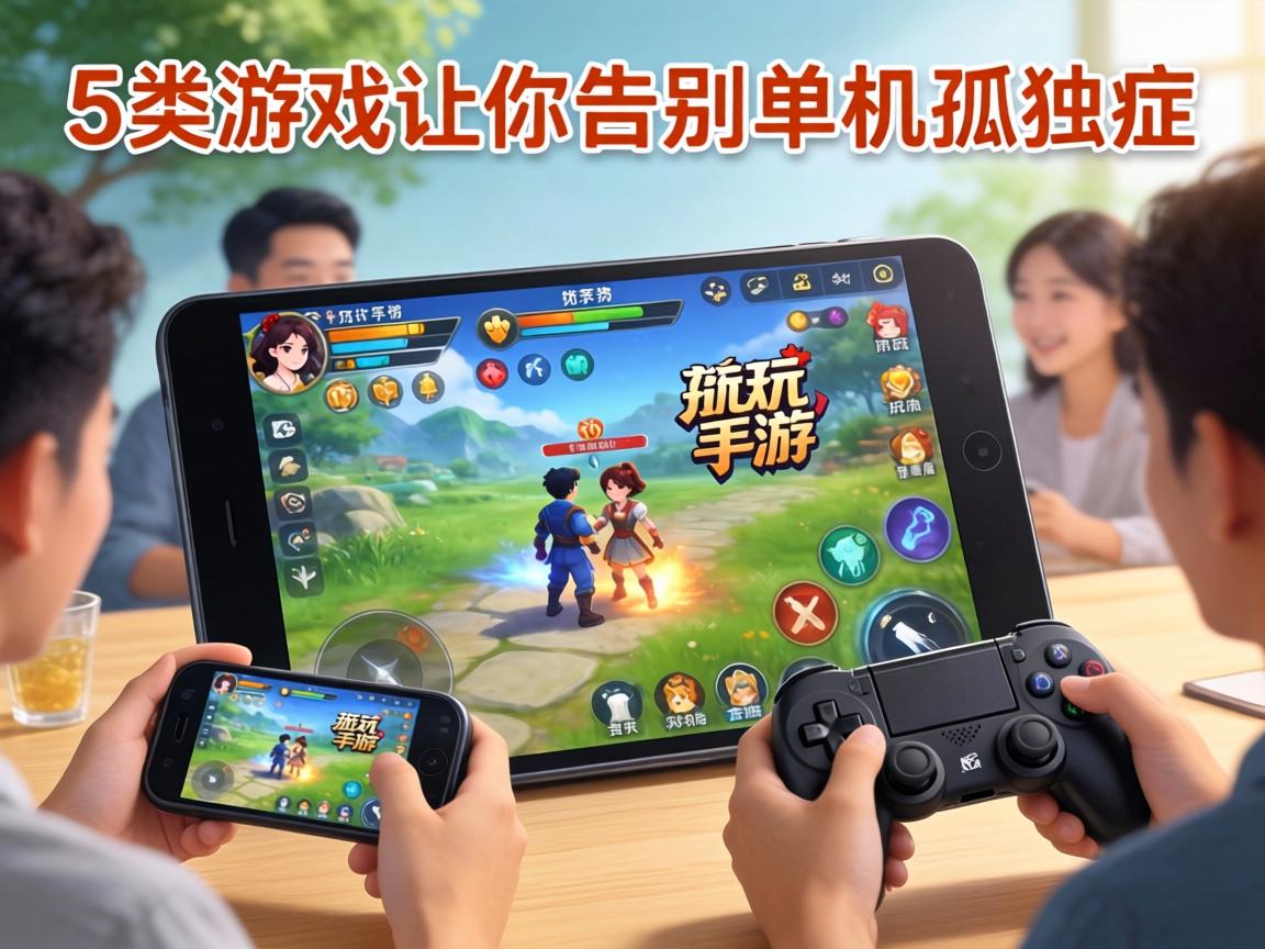 这5类游戏让你告别单机孤独症