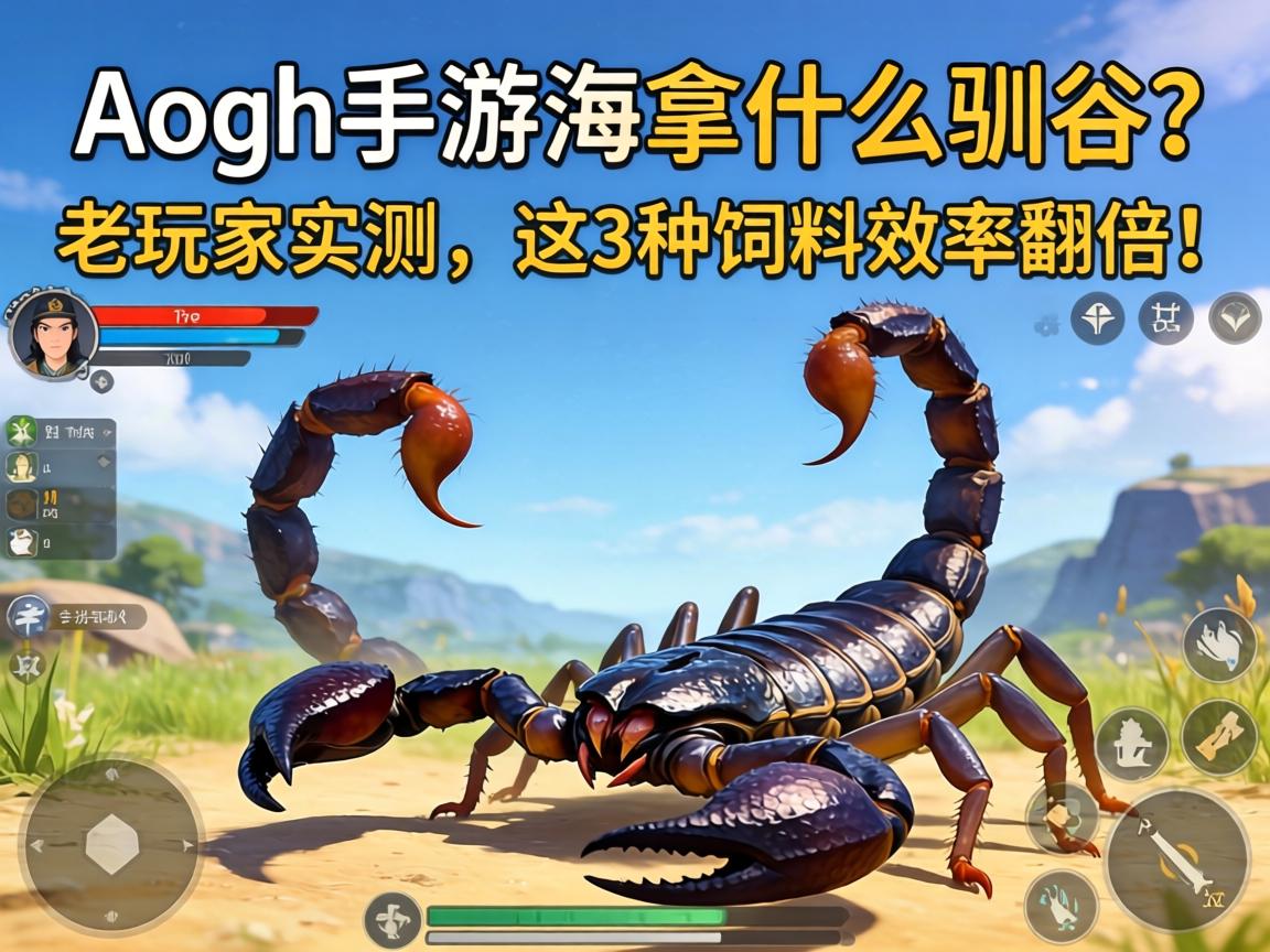 方舟手游蝎子拿什么驯服