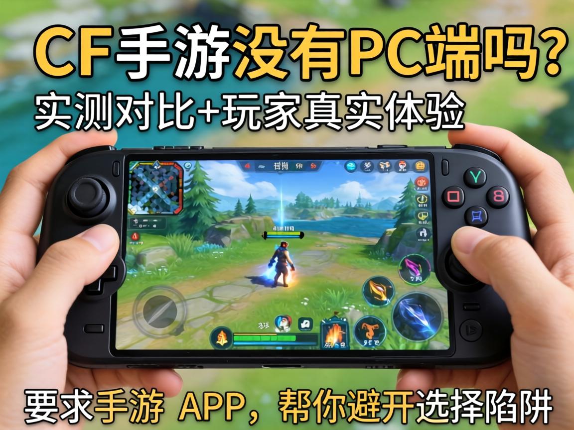 CF手游没有PC端吗