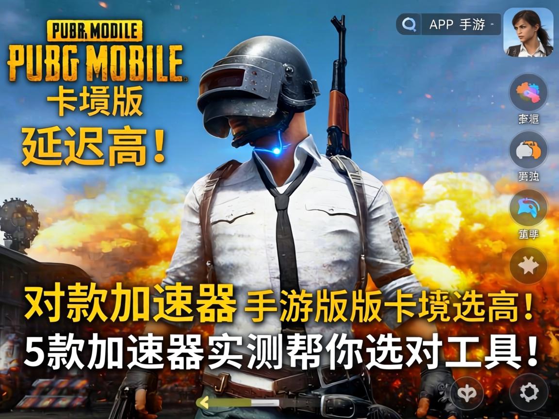 PUBG Mobile手游版卡顿延迟高