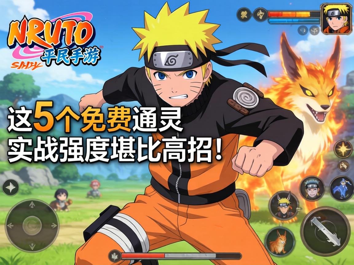 这5个免费通灵实战强度堪比高招
