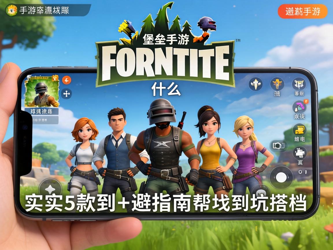 手游版堡垒之夜用什么