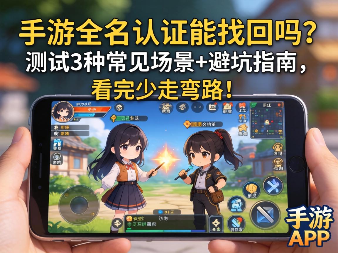 手游实名认证能找回吗