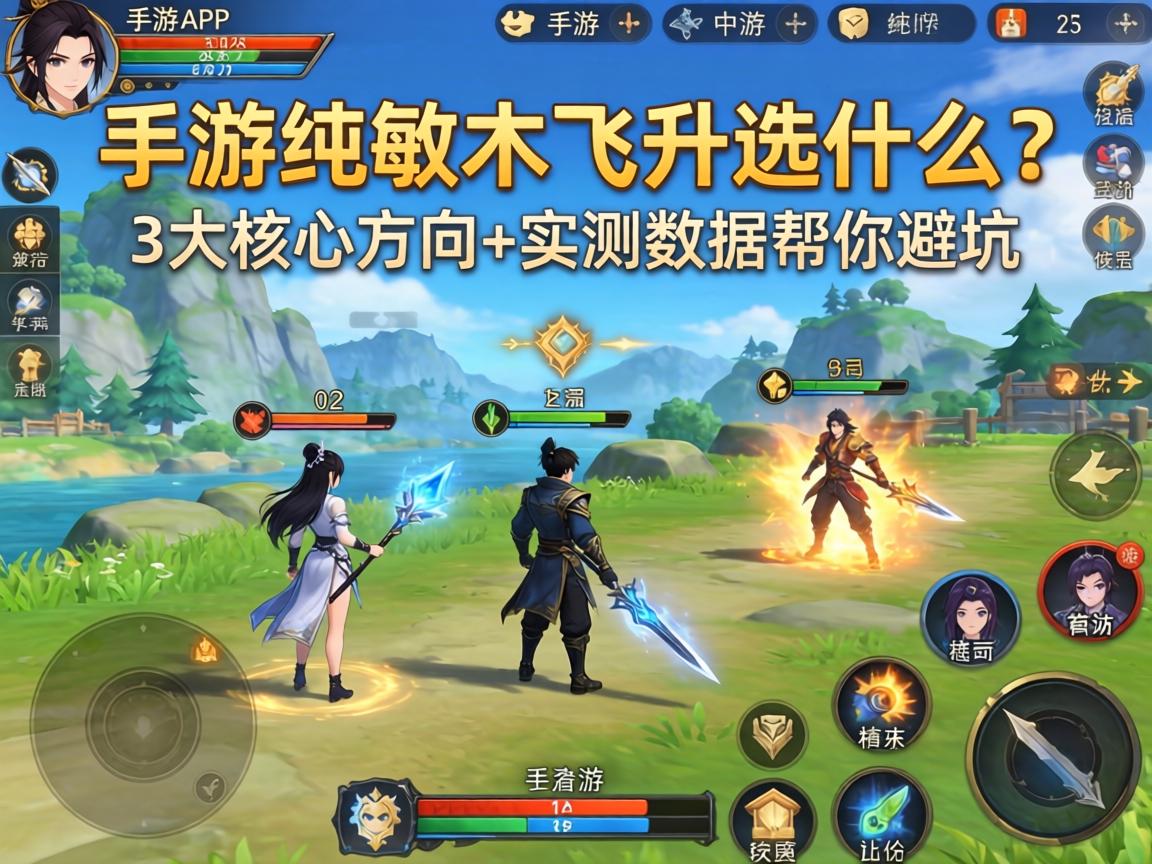 手游纯敏木飞升选什么