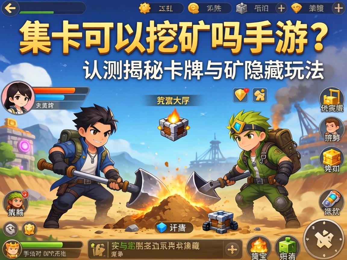 实测揭秘卡牌与挖矿的隐藏玩法