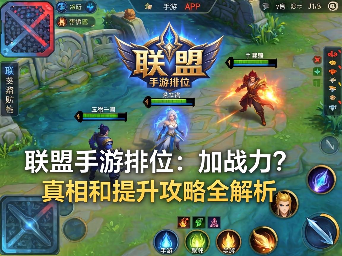 联盟手游排位不加战力