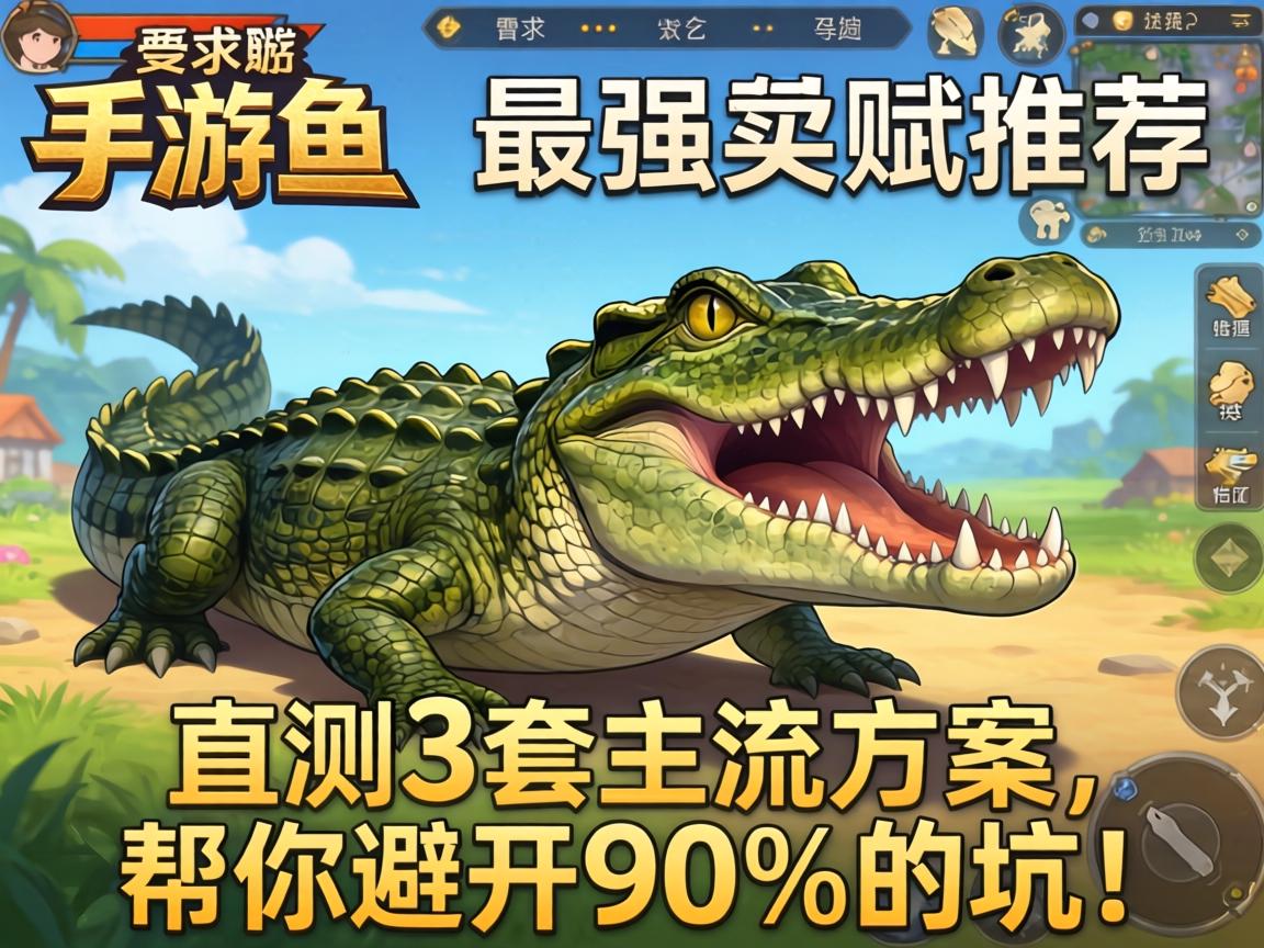 手游鳄鱼最强天赋推荐