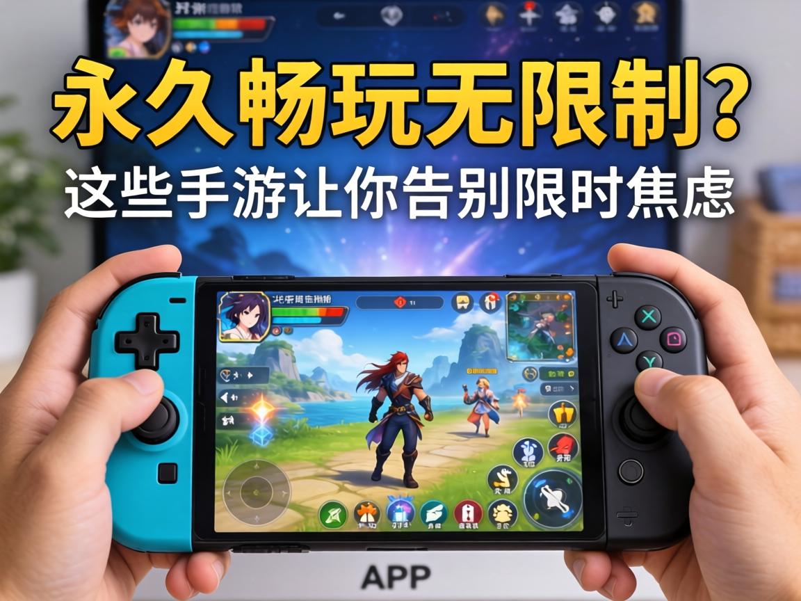 这些手游让你告别限时焦虑