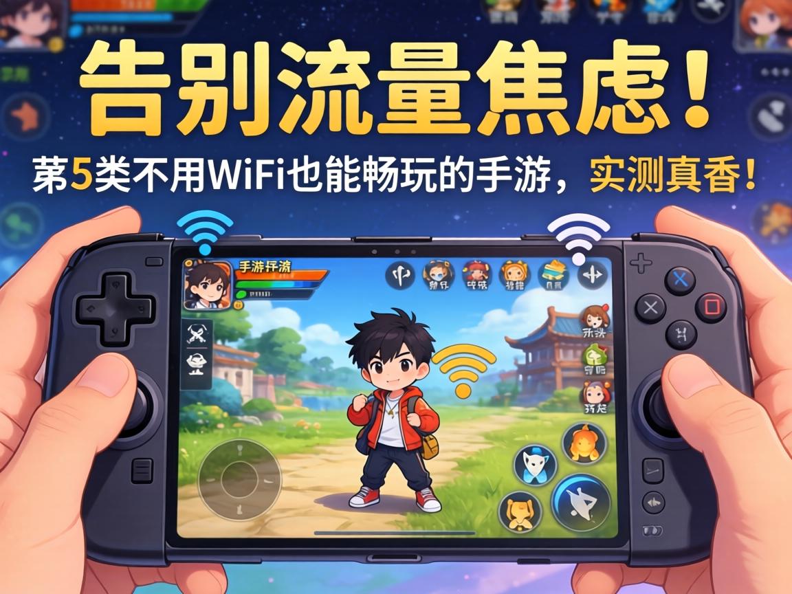 这5类不用WiFi也能畅玩的手游
