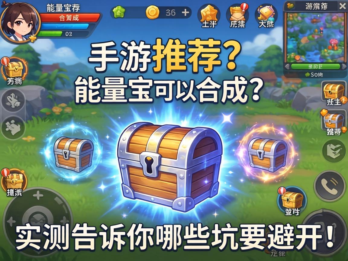 能量宝箱可以合成吗手游推荐，实测告诉你哪些坑要避开！