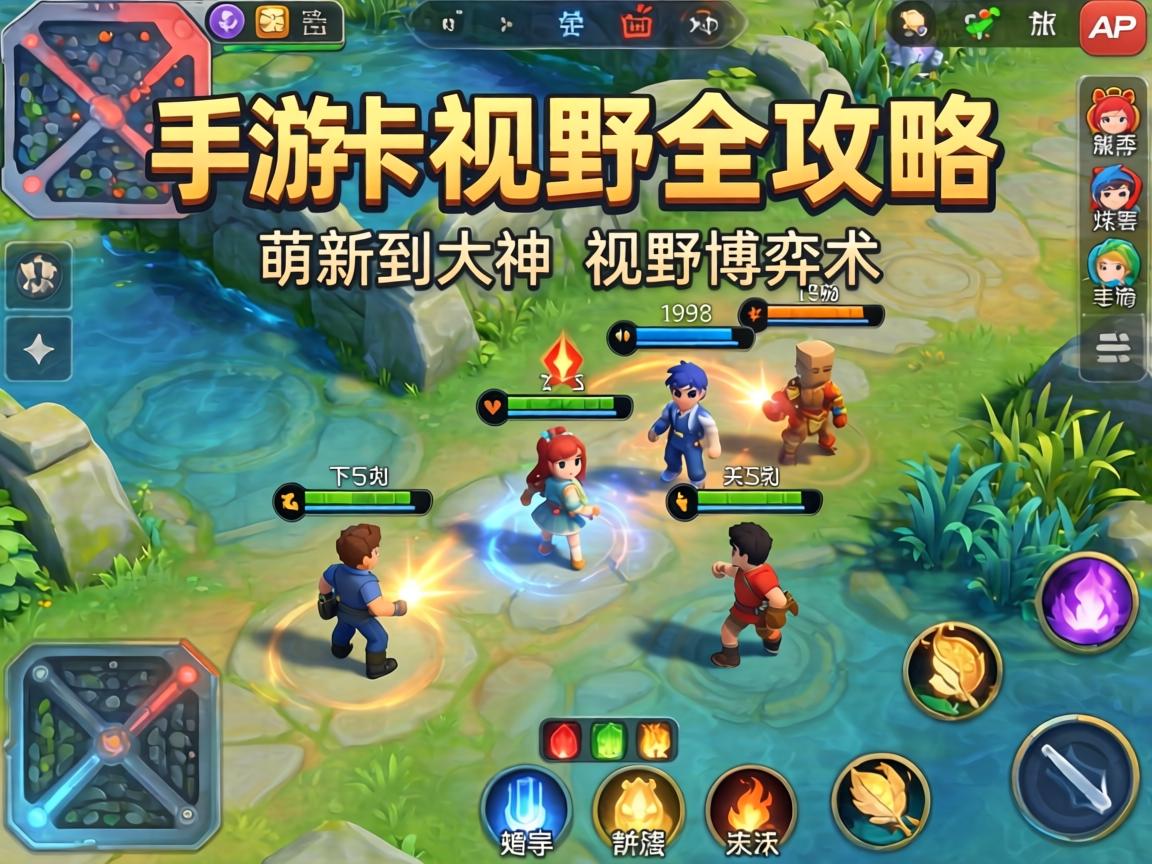 手游卡视野全攻略，从萌新到大神的视野博弈术