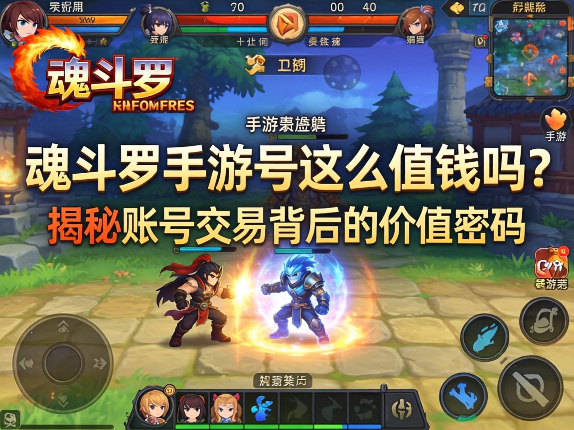 魂斗罗手游号这么值钱吗？揭秘账号交易背后的价值密码