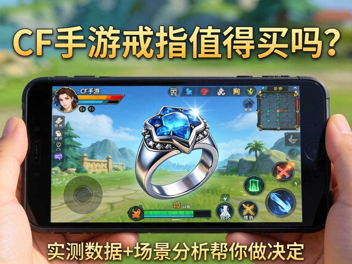 CF手游戒指值得买吗？实测数据+场景分析帮你做决定