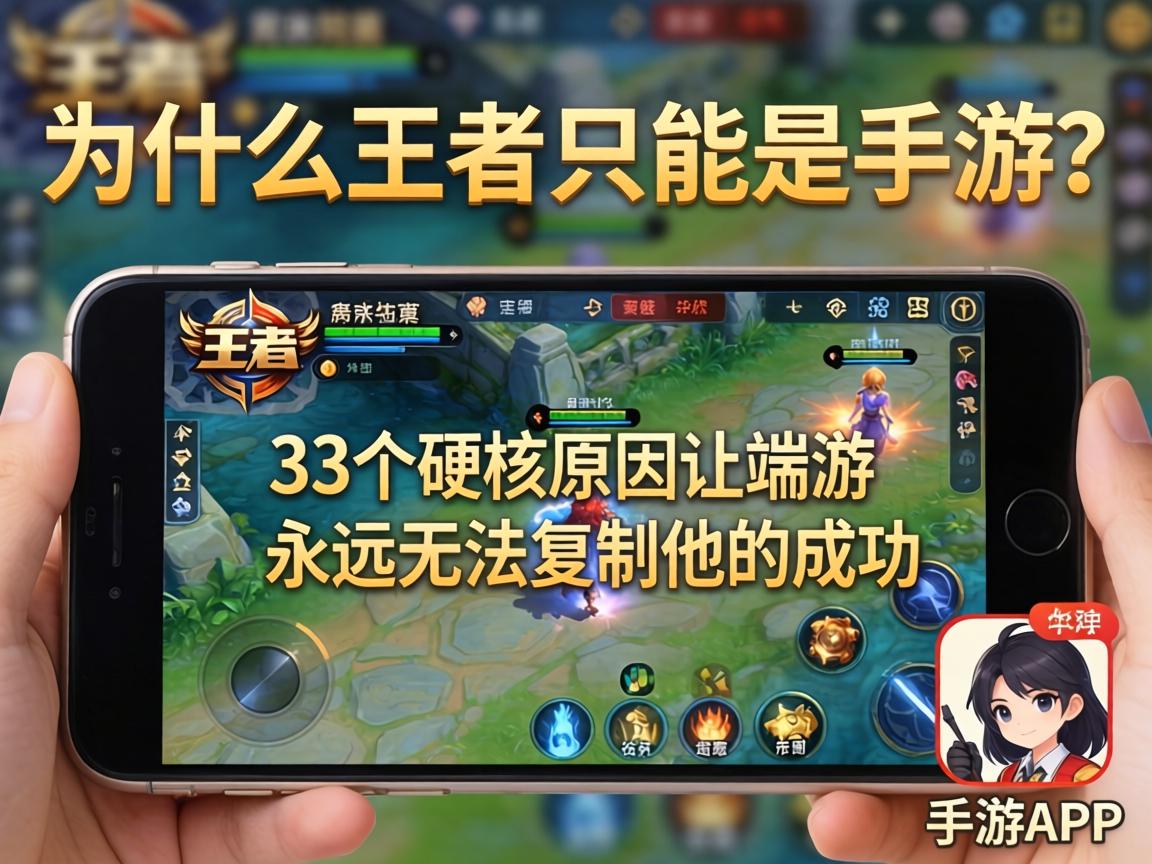 为什么王者只能是手游？这3个硬核原因让端游永远无法复制它的成功
