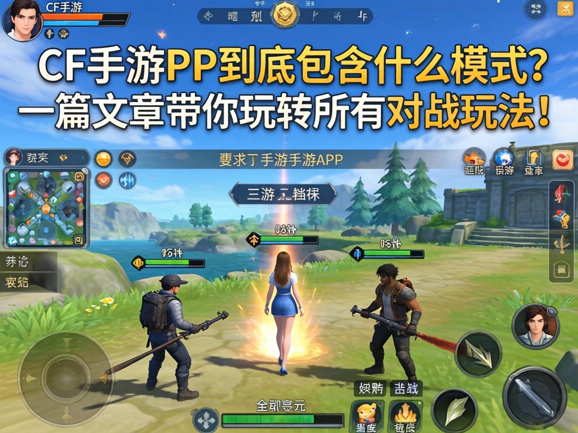 CF手游PVP到底包含什么模式？一篇文章带你玩转所有对战玩法！