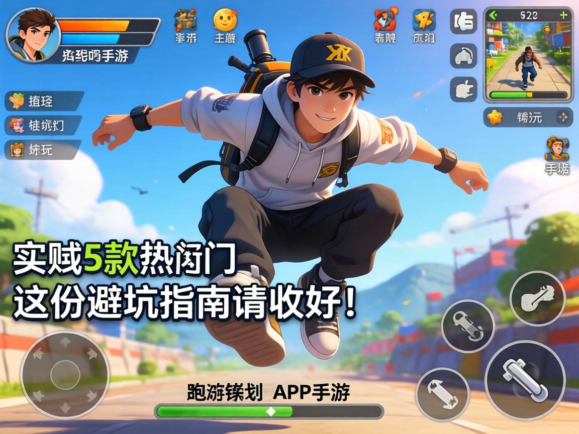 跑酷模式好玩吗手游？实测5款热门游戏后，这份避坑指南请收好！