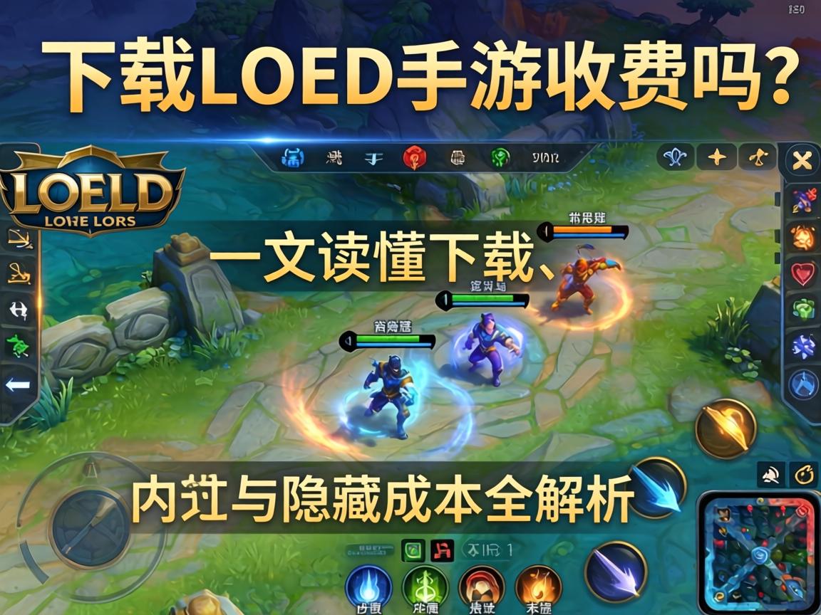 下载LOL手游收费吗？一文读懂下载、内购与隐藏成本全解析