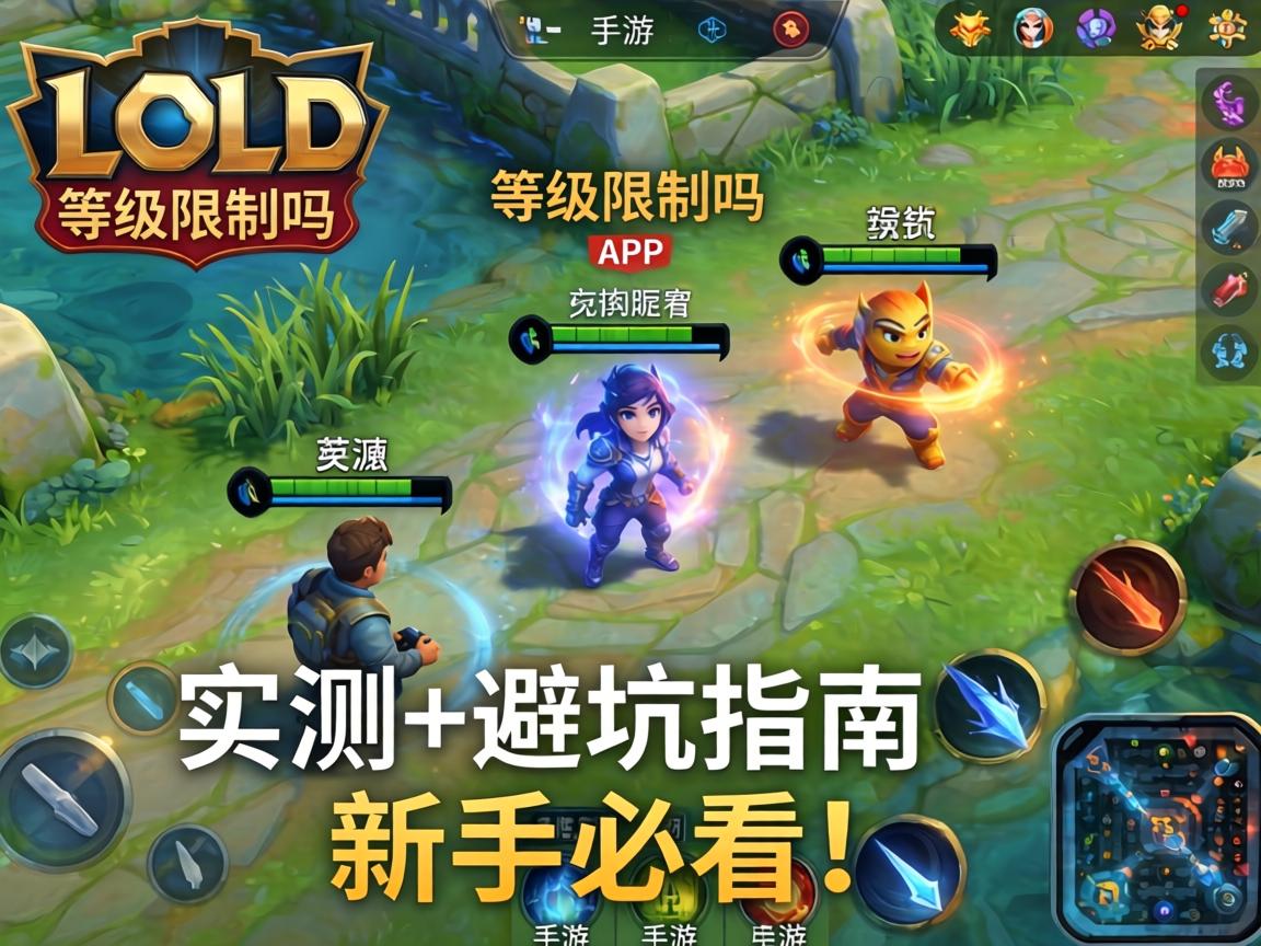 LOL手游有等级限制吗
