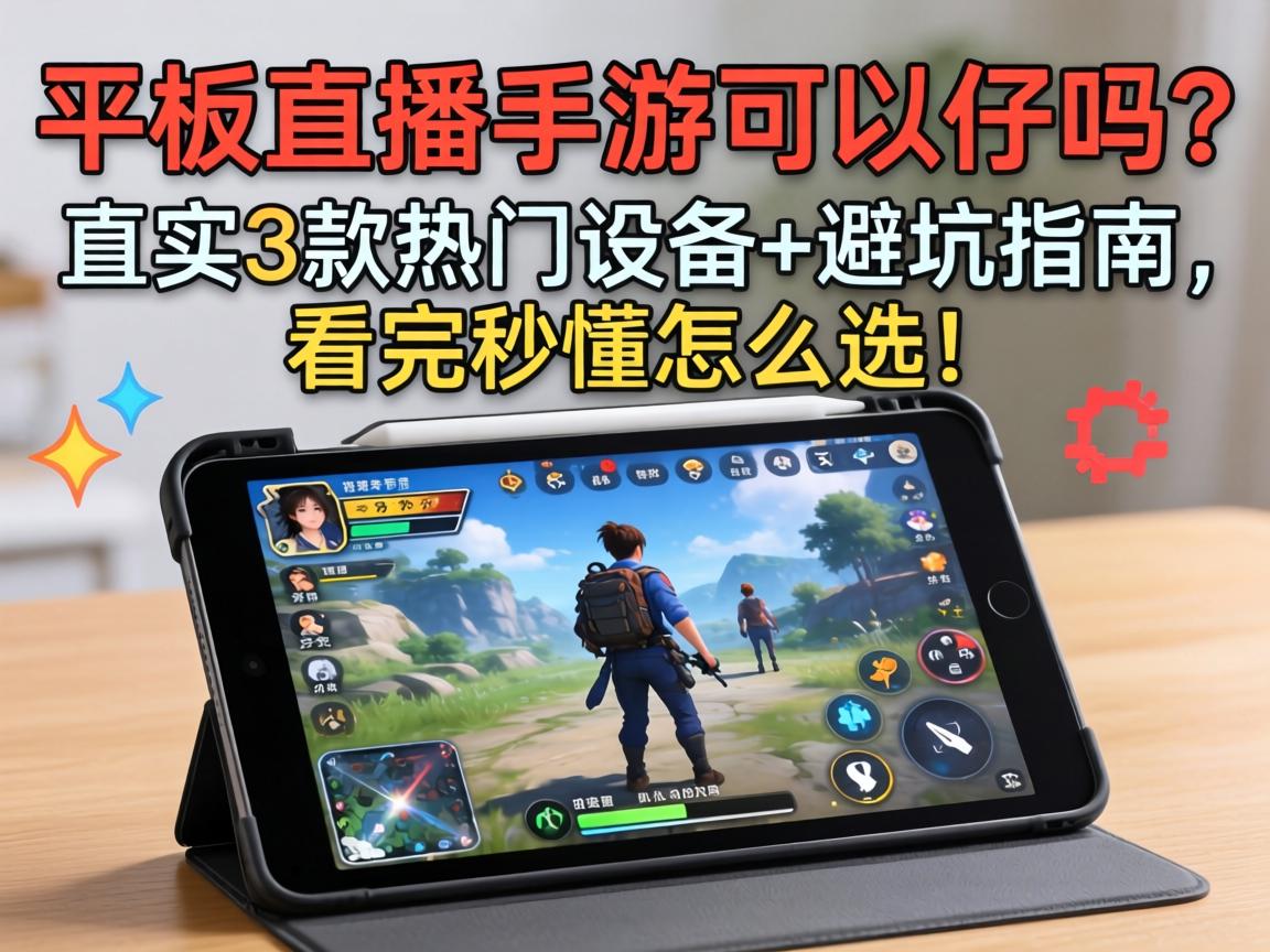 平板直播手游可以吗