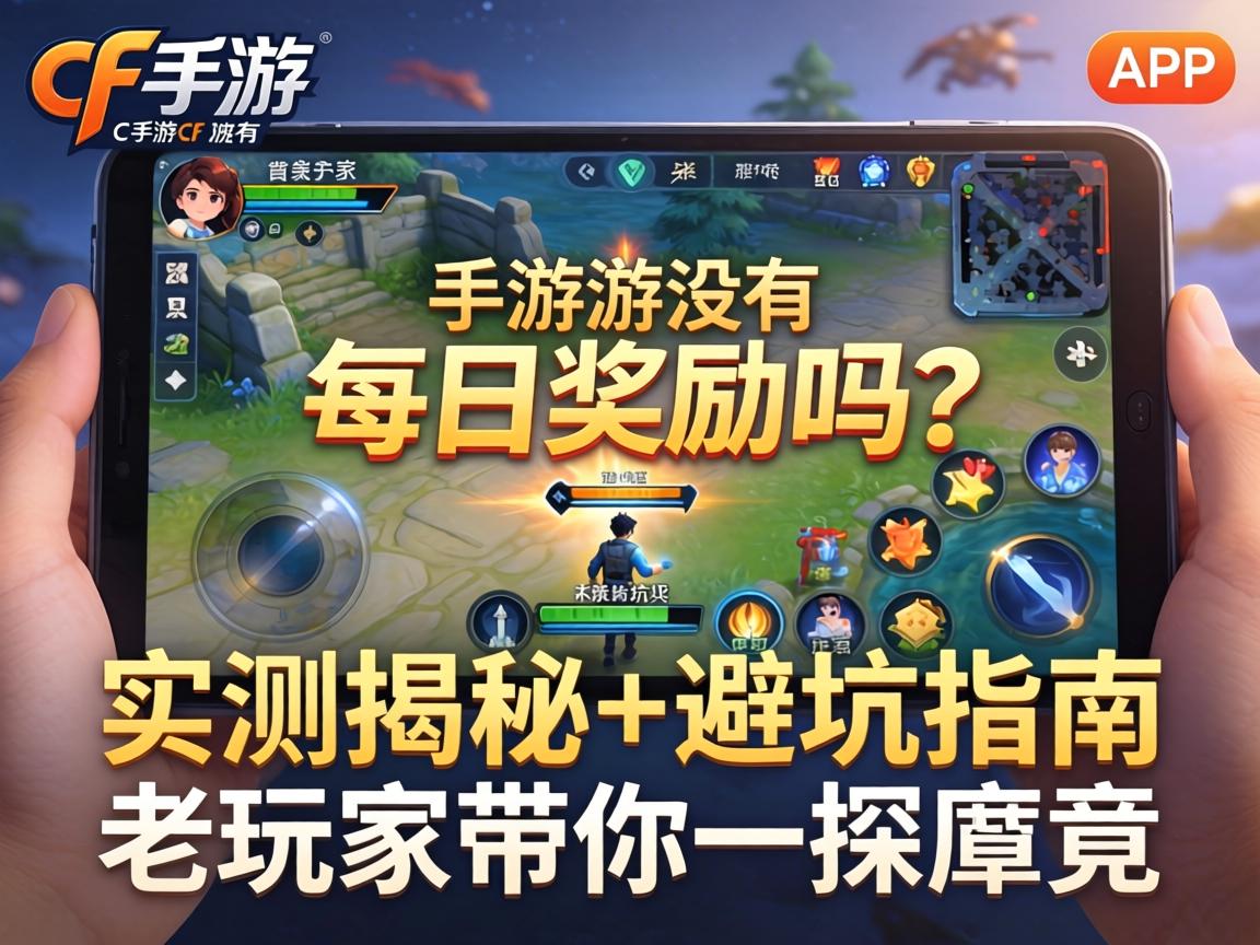 CF手游没有每日奖励吗