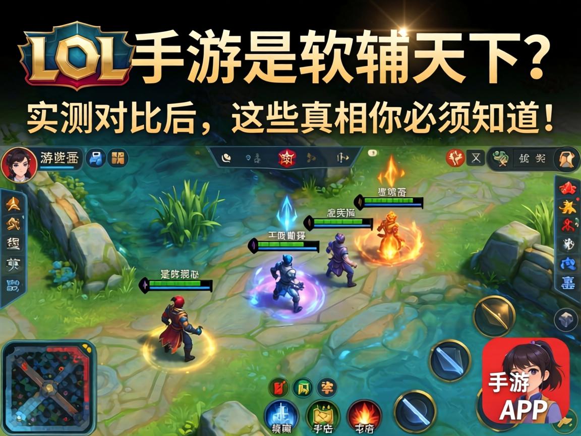 LOL手游是软辅的天下