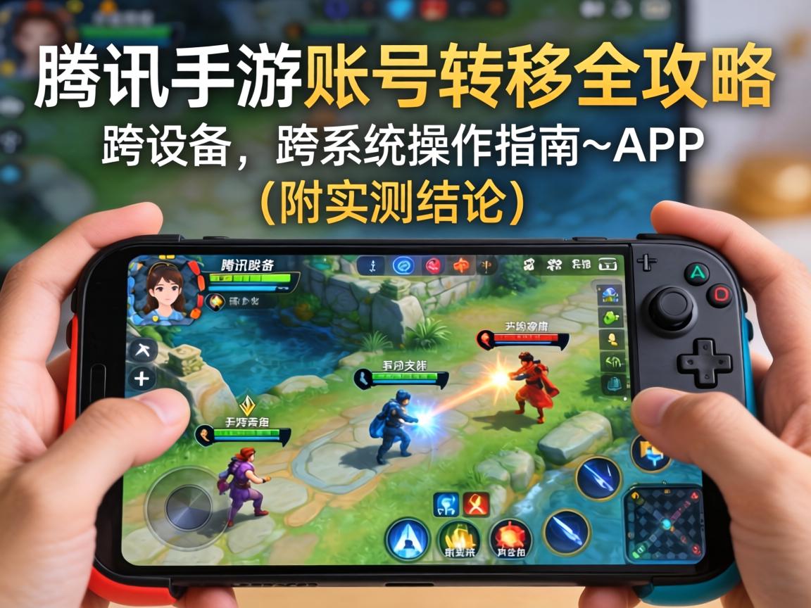 腾讯手游账号转移全攻略