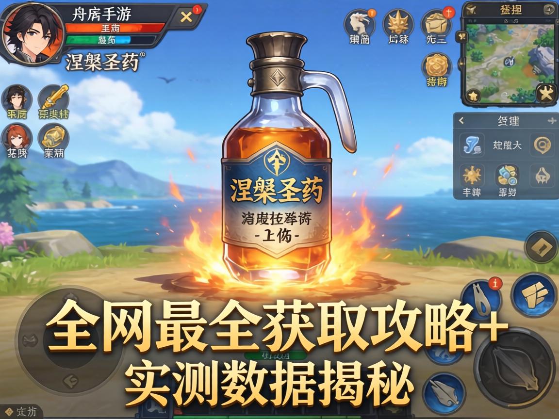 方舟手游有涅槃圣药吗