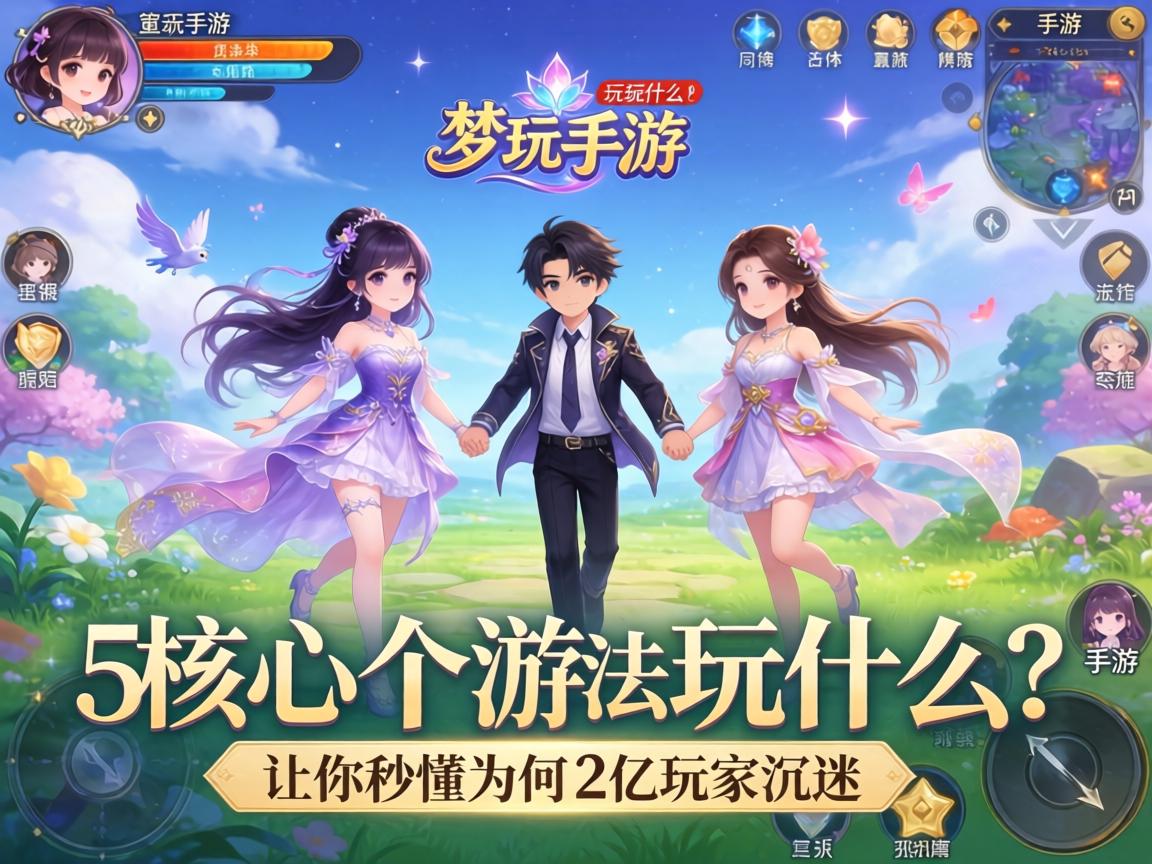 这5个核心玩法让你秒懂为何2亿玩家沉迷