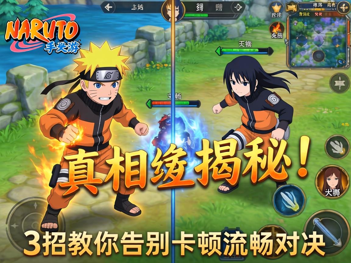 火影手游卡分屏真相大揭秘