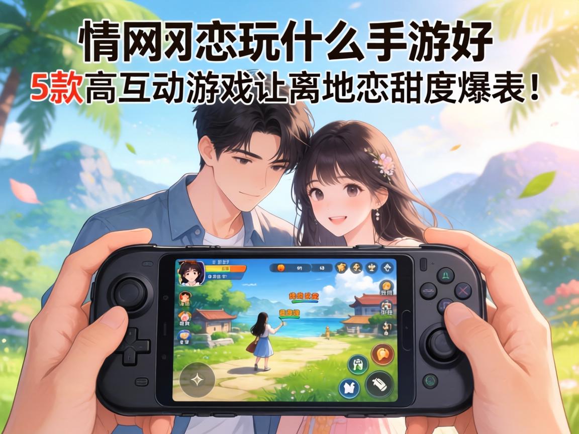 这5款高互动游戏让异地恋甜度爆表