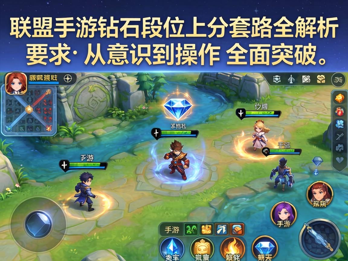 联盟手游钻石段位上分套路全解析