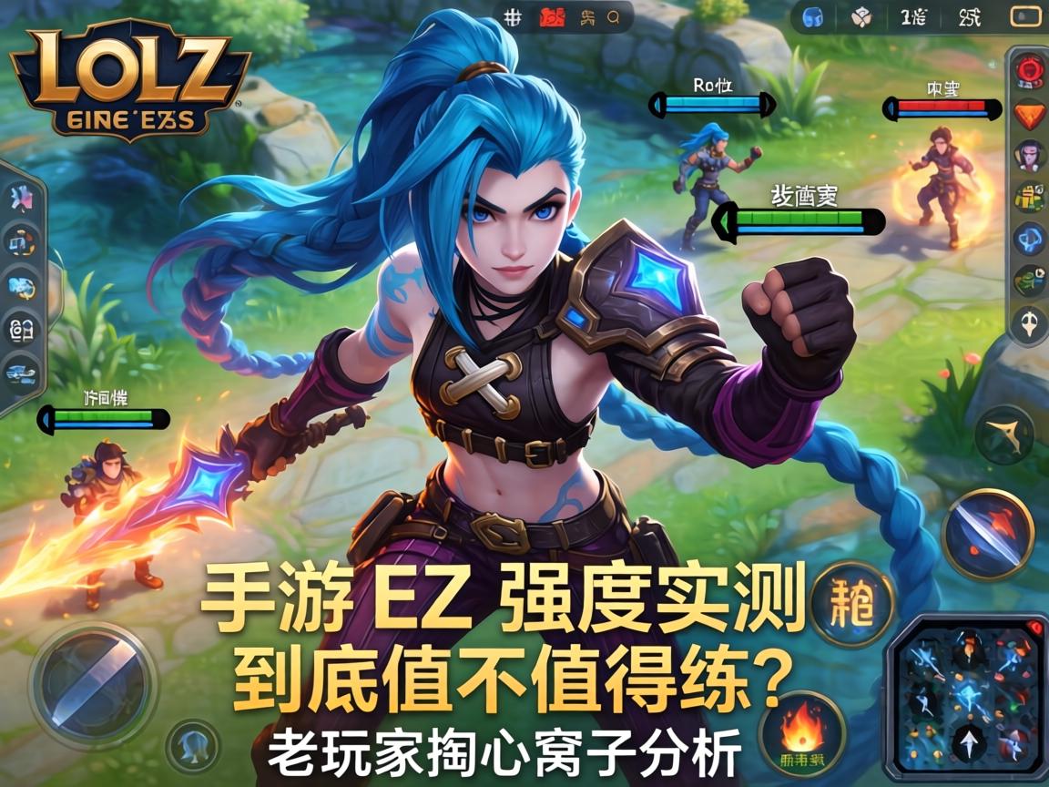 LOL手游EZ强度实测