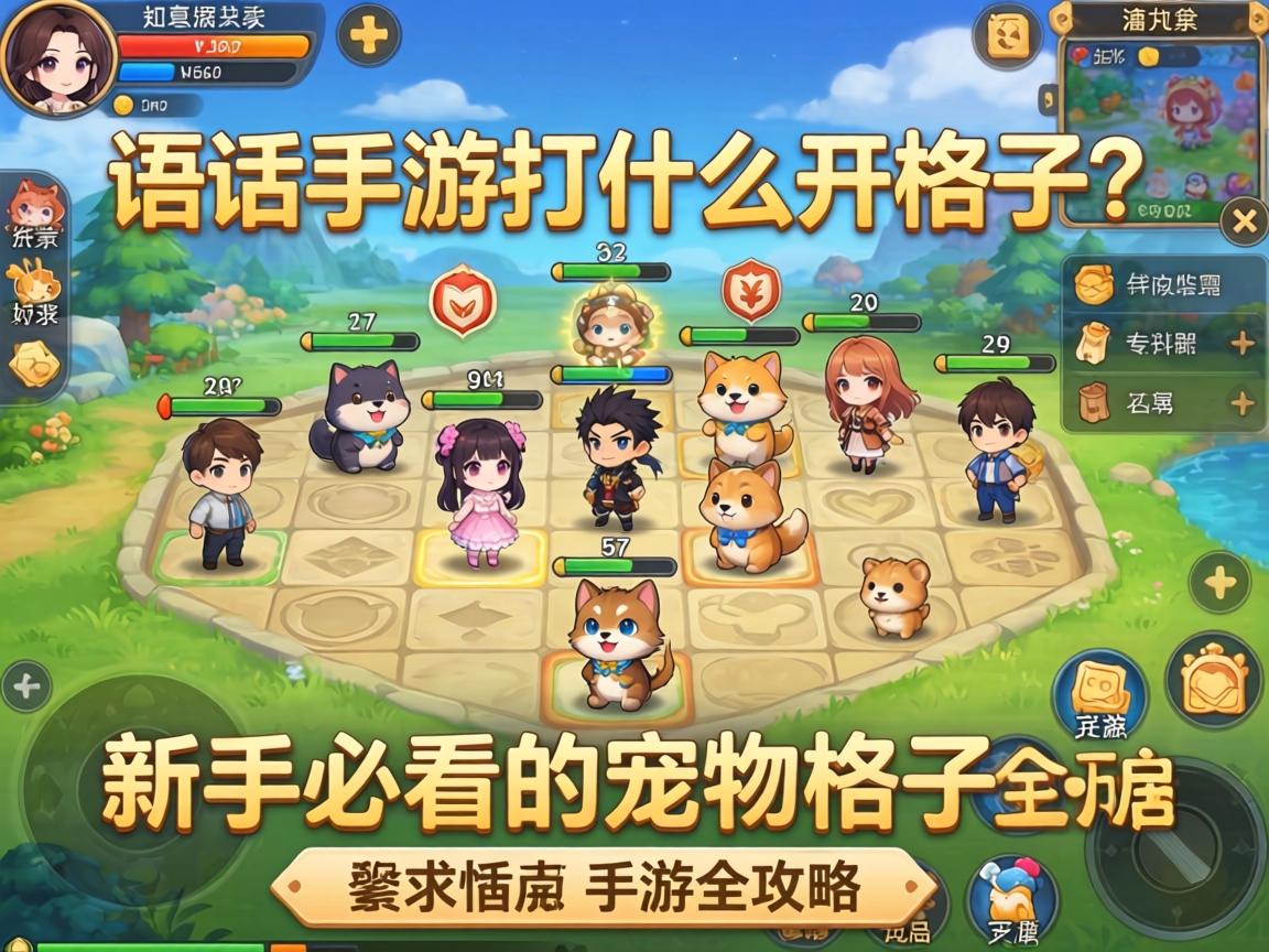 新手必看的宠物格子开启全攻略