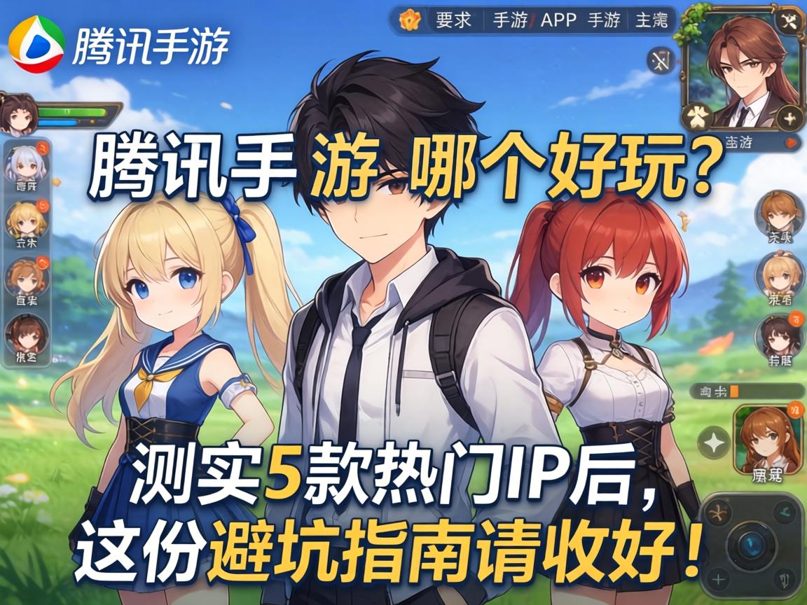 腾讯角色手游哪个好玩