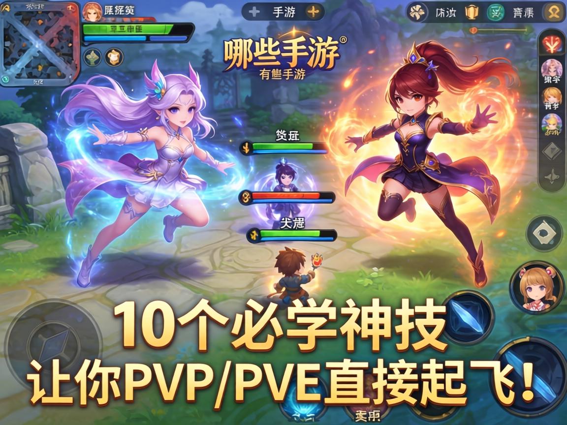 这10个必学神技让你PVP