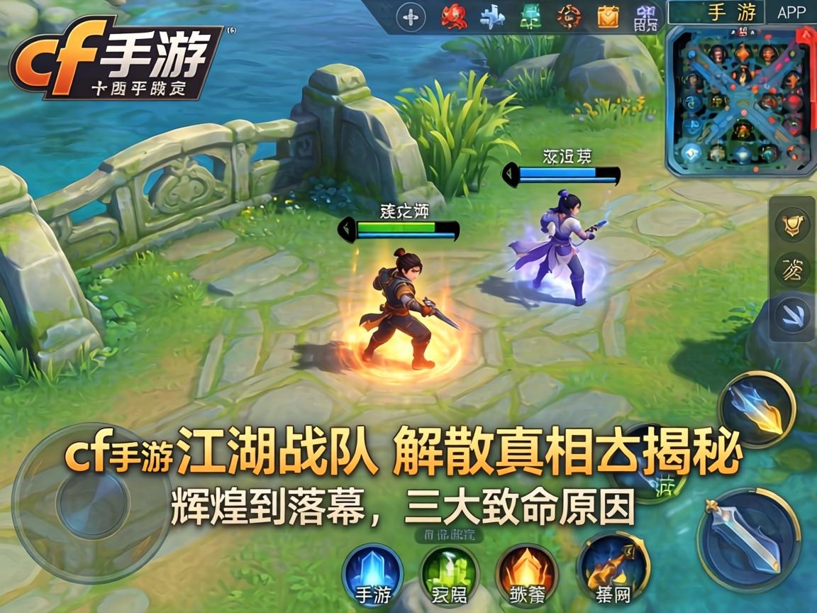 cf手游江湖战队解散真相大揭秘