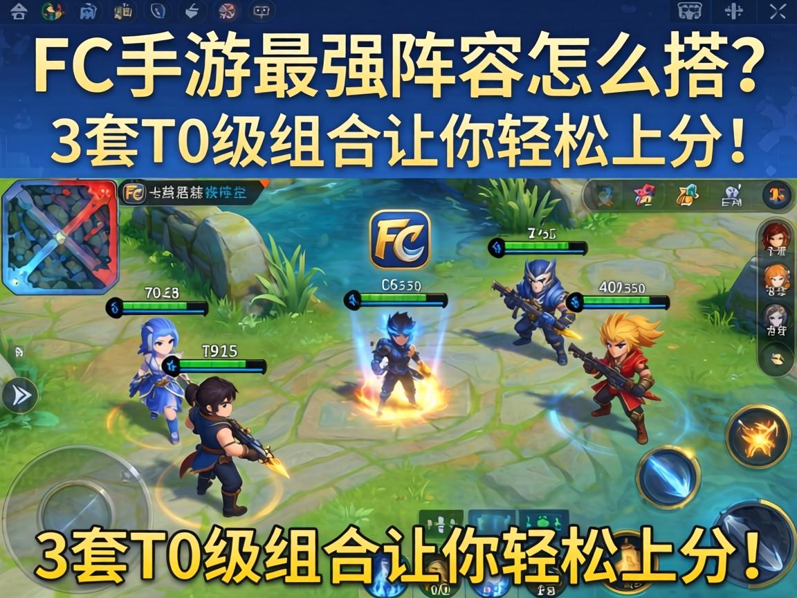 这3套T0级组合让你轻松上分