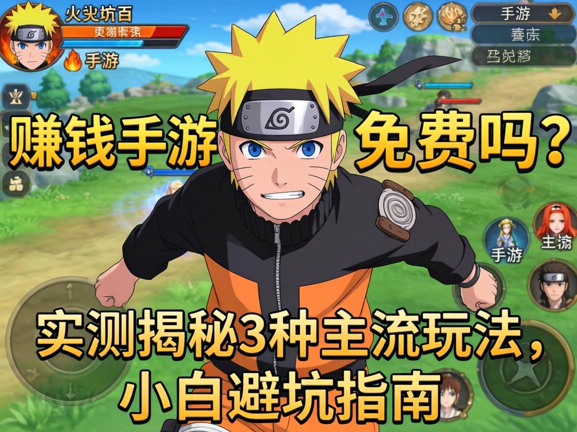 火影手游赚钱项目免费吗