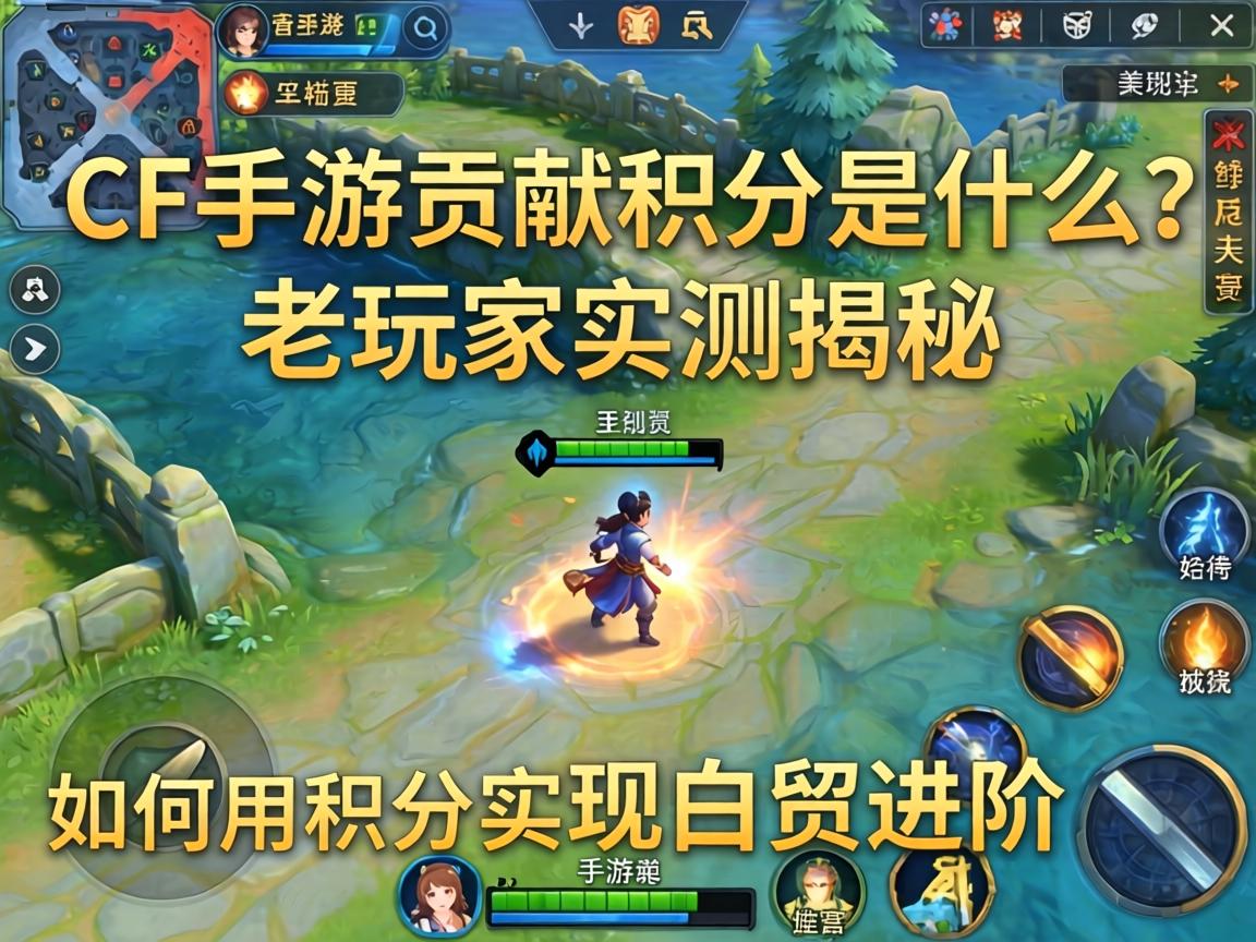 CF手游贡献积分是什么