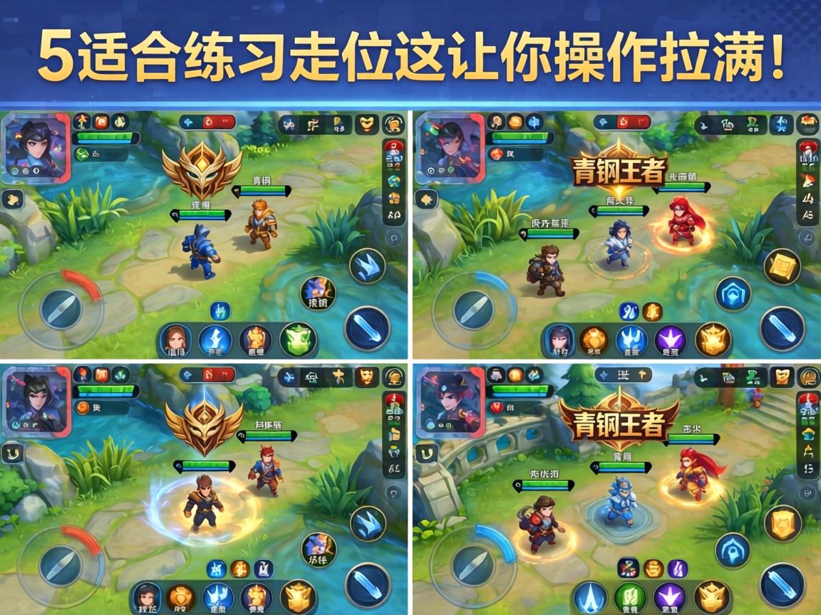 5款超适合练习走位的手游推荐