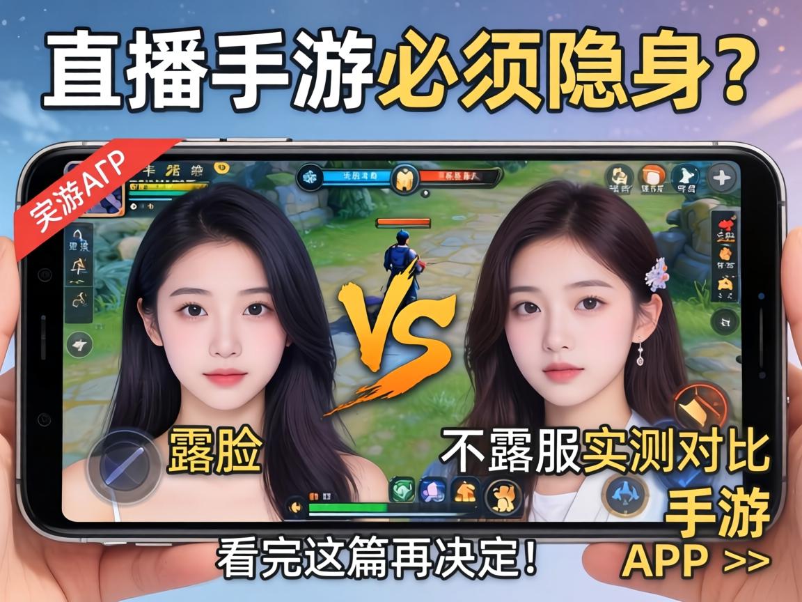 露脸VS不露脸实测对比