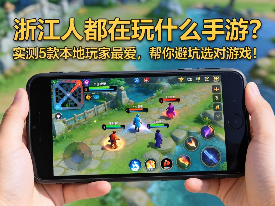 浙江人都在玩什么手游